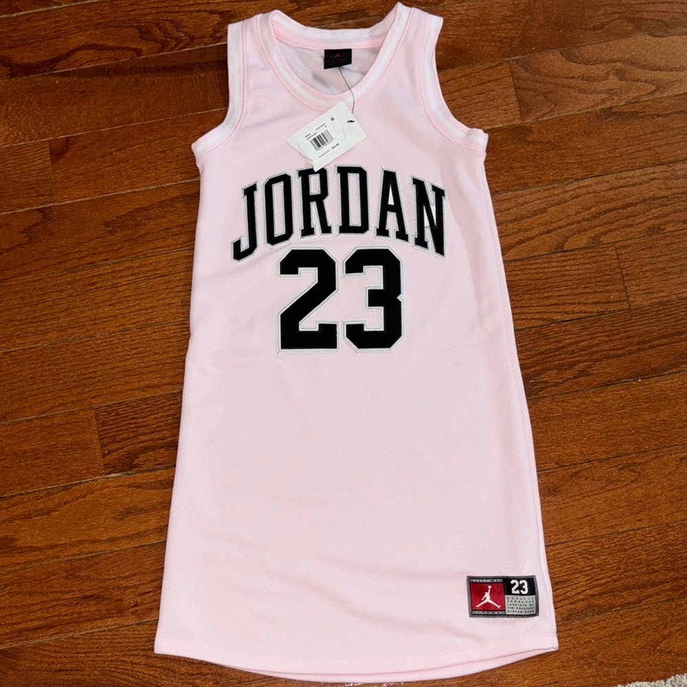 Jordan Kids Pink Jersey dress